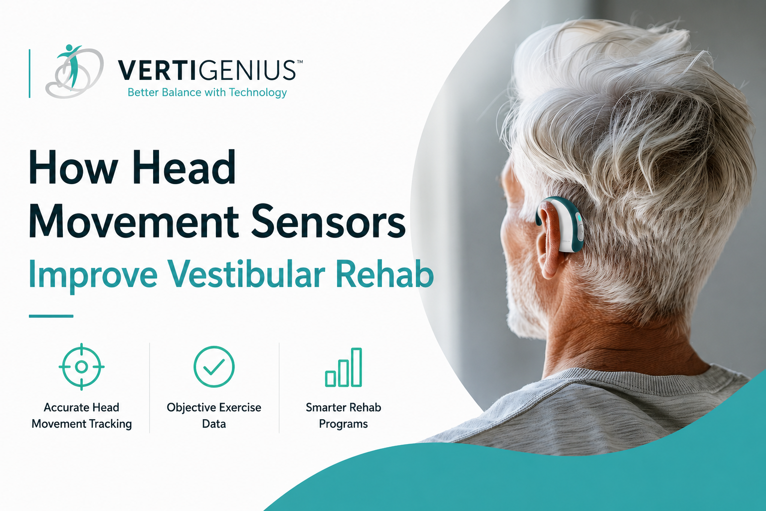 Head movement sensors enhance rehab effectiveness